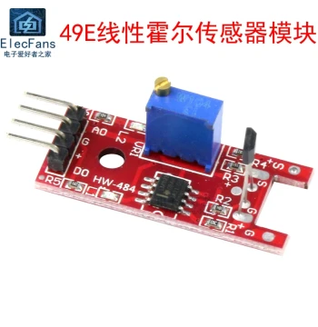49E Linear Hall Sensor Module Magnetic Field Induction Switch Board KY-024 Electronic Building Block