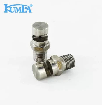 K-Type Wide-Angle Fan Spray Nozzle 190 for Coal Ash Cleaning, Side Jet Nozzle