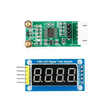 Hall Effect Sensor Module with Digital Display for Magnetic Field Strength Detection, Bare Board Version