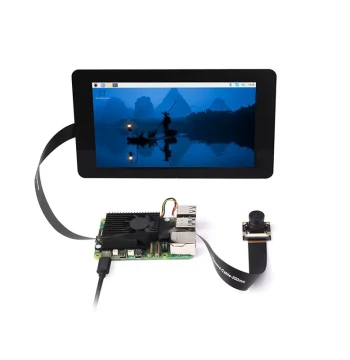 Raspberry Pi 5 Dedicated Heatsink Fan Active Cooling with Thermal Pad