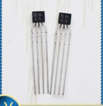 Linear Hall Sensor HW-302B Asahi Kasei 4-Pin Through-Hole Hall Element Marked 8 Magnetic Field Sensing Hall