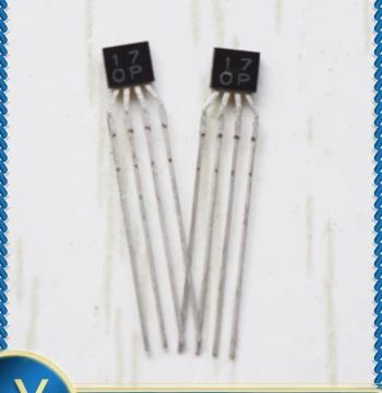 Asahi Kasei 4-Pin Through-Hole Hall Element HG302C Analog Hall Sensor for Magnetic Field Detection Marking 1