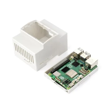 Waveshare Raspberry Pi 5 Dedicated Case Acrylic/Metal Shell with Cooling Fan Multiple Colors Available