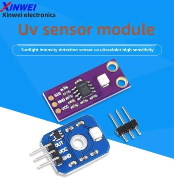 S12SD UV Sensor Module, High-Sensitivity Sunlight Intensity Detector for UV Radiation
