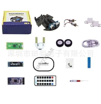 Raspberry Pi Pico Robot Smart Car Learning Kit - microPython Programming & Sensor Basics