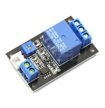 Photoresistor Relay Sensor Control Module - Light-Controlled Off, No-Light Detection Module