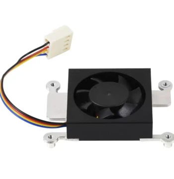 Dedicated Fan for Raspberry Pi CM4 5V/12V 3007 Low-Noise Cooling Fan with Thermal Pad and PWM Speed Control