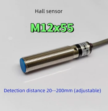 Adjustable Ultra-Long Range Hall Sensor Weak Magnetic Field Proximity Switch Inductive Limit Distance 20-200MM
