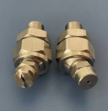 304 Stainless Steel Universal Spray Head Adjustable Fan Cone Atomizing Nozzle High-Pressure Cleaning Industrial Rotating Spray Head