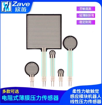 FSR402 Resistive Thin-Film Flexible Force-Sensitive Tactile Sensor Module for Robotics Linear Pressure Sensor