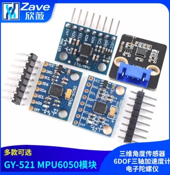 GY-521 MPU6050 Module 3-Axis Angle Sensor 6DOF Triple-Axis Accelerometer Electronic Gyroscope