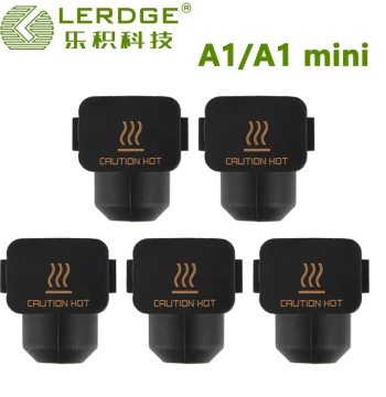 3D Printer Parts Bambu Lab A1 mini Hotend Silicone Sleeve Heat Insulation Cover High-Temperature Anti-Scald Protection