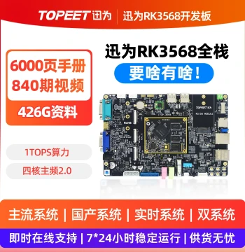 Xunwei RK3568 Development Board ARM Core Board Rockchip Artificial Intelligence AI HarmonyOS Linux Android