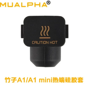 3D Printer Accessories Bambu Lab A1 mini/A1 Hotend Silicone Sleeve Insulation Cover Heat-Resistant Anti-Scald Thermal Protection