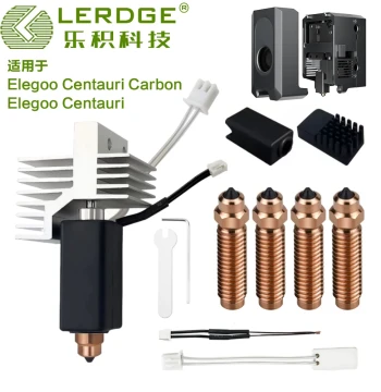 Hotend Kit for ELEGOO CC: Ceramic Heater, Thermistor, and Silicone Sock