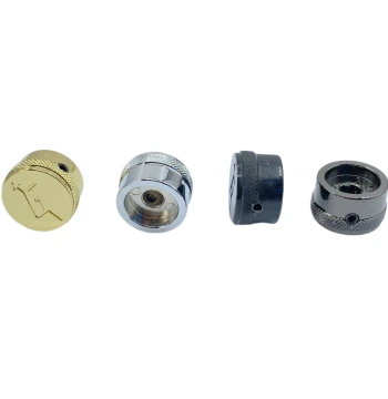 Gretsch Electric Guitar Potentiometer Cap Metal Material Locking Anti-Slip Durable Bass Volume Tone Knob