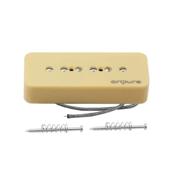 OriPure P90 Vintage Single-Coil Alnico 5 Electric Guitar Pickup with Metal Braided Wire