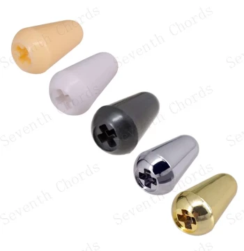 3-Way and 5-Way Switch Caps for SQ/ST Electric Guitars: Cross-Slotted Toggle Switch Hats