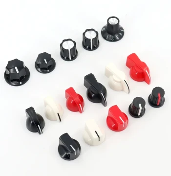 Electric Guitar Amp Knob Cap Guitar Effect Pedal Knob Potentiometer Cap Volume Tone Adjustment Hat Position Cap