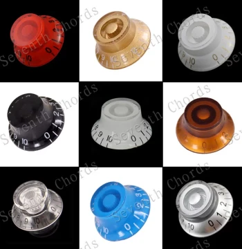 UFO Style EPI LP Electric Guitar Knob Caps Guitar Volume Tone Knobs LP Potentiometer Caps