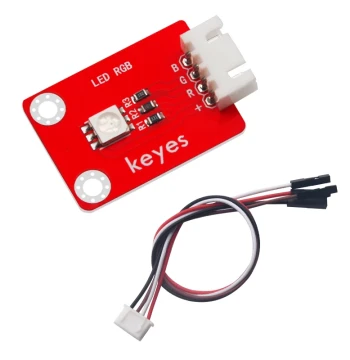 Keyes Three-Color SMD RGB Full-Color LED Digital Sensor Module Compatible with Arduino micro:bit