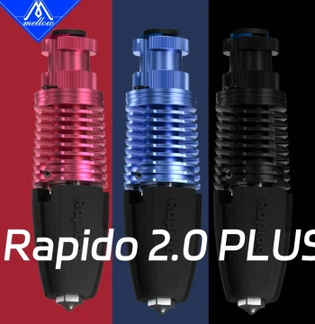 Genuine Phaetus Rapido 2.0 Plus 3D Printer High-Flow Hotend PT1000 Version