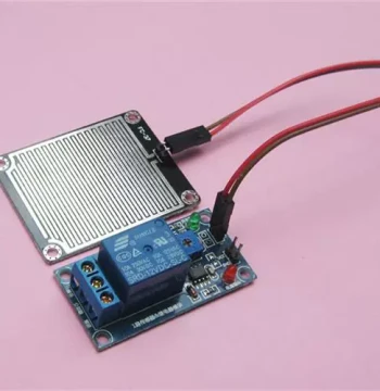 Raindrop Controller Module Rain Sensor Module Leaf Humidity Rain Induction Water Detection Switch