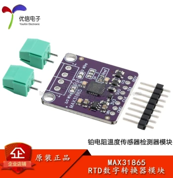 MAX31865 Platinum Resistance Temperature Sensor Detector Module Temperature Acquisition RTD/PT100-PT1000