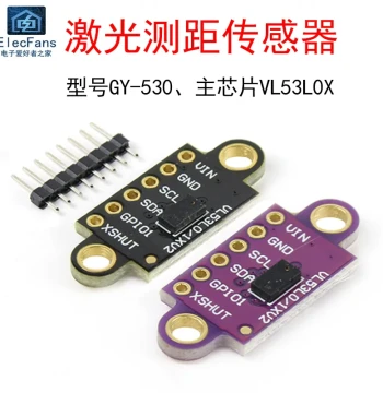 VL53L0X V2 Laser Distance Sensor ToF Ranging Module GY-530 Time-of-Flight Gesture Ranging