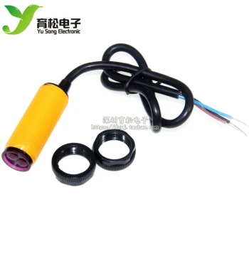 E18-D80NK Infrared Obstacle Avoidance Sensor Proximity Switch Smart Robot Car 10-80cm