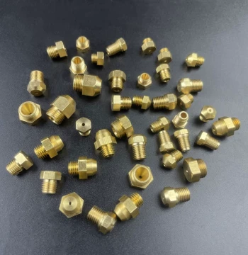 Gas Nozzle for Natural Gas and LPG, Brass Jet Nozzle M568 Universal Retrofit Parts for Water Heaters