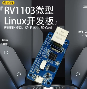 RV1103 Miniature Linux Development Board: RISC-V Vision and AI with Ethernet Port