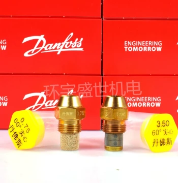 DANFOSS Brass Oil Burner Nozzle 60° Semi-Solid Atomizing Spray Tip