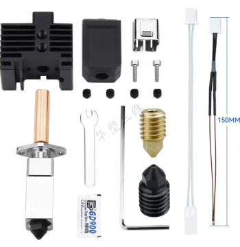 Steel Nozzle Kit for 3D Printer Wear-Resistant