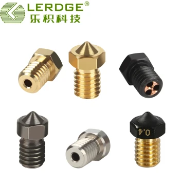 3D Printer Nozzle E3D V6 High-Flow Brass