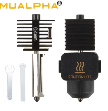 Bambu Lab A1/A1 mini Hotend Assembly Hardened Steel Nozzle Print Head Silicone Sleeve Ceramic Heating