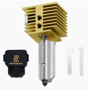Huasu Upgraded Brass Heatsink Bambu Quick-Release Hotend A1/A1 mini Series Hardened Steel Nozzle Assembly