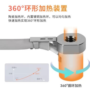 Print N Extruder Volcano Ceramic Hotend Assembly
