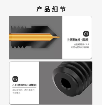 Creality 3D Printer Hardened Steel Nozzle with High Thermal Conductivity and Tip Hardness