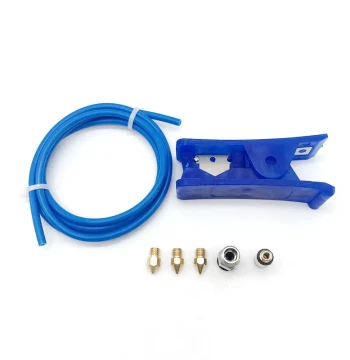 Fast Shipping Compatible with Ender-3 CR-10S 8 Nozzle PTFE Tube High-Temp Silicone Kit