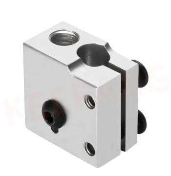 Tongtuo 3D Printer E3D Volcano Heater Block Quick Nozzle Hotend Extruder Kit Heating Aluminum Block