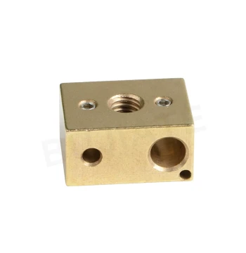 3D Printer Accessories All-Metal E3D Hotend Heater Block Copper Block High-Temp Material Heating Block 162212