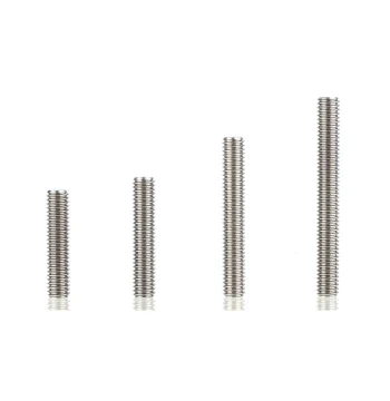3D Printer 4.1 Through-Hole Throat Tube Accessories 6*26 6*30 6*35 MK8 Nozzle Stainless Steel Throat Screw