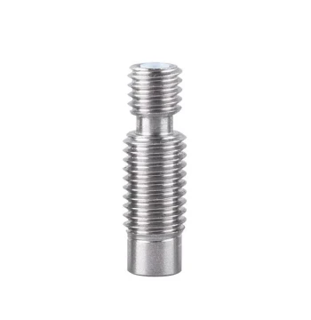 3D Printer Accessories Throat Tube, E3D V6 All-Metal Hotend Stainless Steel Thread, Filament Feed 1.75/3.0mm, High-Temperature Resistant