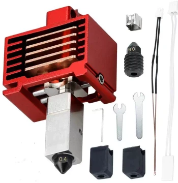 Bambu X1C/P1P Bamboo Extruder 3.0 Upgraded Hardened Steel Hotend 3D Printer High-Temperature Detachable Assembly