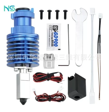 Huasu 3D 3D Printer Upgrade V6 Hot End Universal Bamboo Nozzle Extruder Accessories High Temp High Speed Print Head