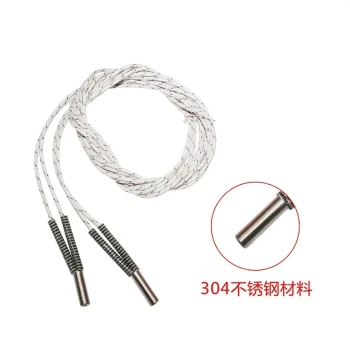 3D Printer Accessories 12V 24V 50W Heating Cartridge High Temp Resistant Heating Tube 0.5mm² 1m Wire Length 6*20