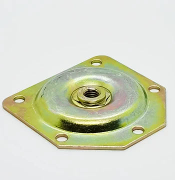 Furniture Right Angle Connector Reinforced Fixing Wood Leg Plane Vertical Accessories Sofa Coffee Table Connector Plate Table Chair M8