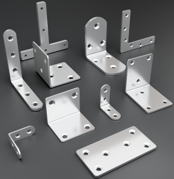 Angle Bracket Stainless Steel 90-Degree Right-Angle Support Bracket Fixer Furniture Shake Reinforcement Triangle Iron Shelf Support Connector