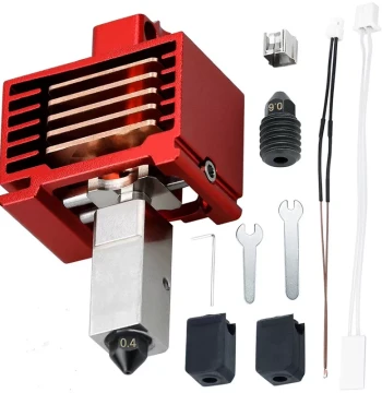 Bambu Lab X1C/P1P Bamboo Extruder 3.0 Upgrade Hardened Steel Hotend 3D Printer High-Temp Detachable Assembly